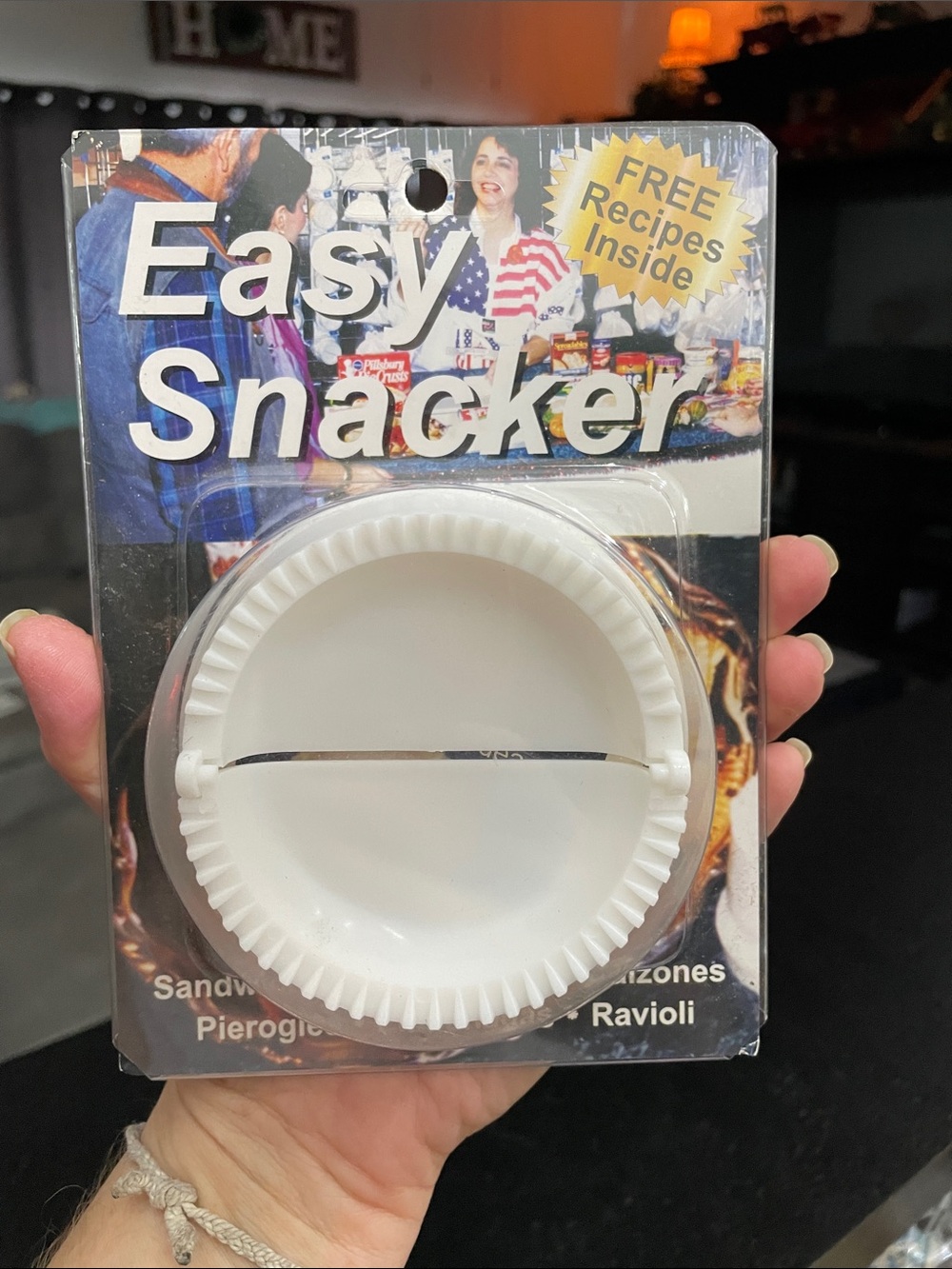 White Dumpling & Ravioli and sandwich Maker NIB